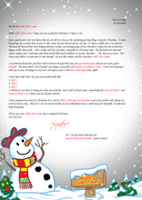 Load image into Gallery viewer, Personalised Santa Letter and Extras - Cookies and Hot Chocolate Theme