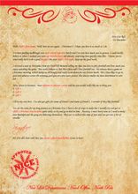 Load image into Gallery viewer, Personalised Santa Letter and Extras - Ideal for Football Fans