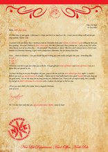 Load image into Gallery viewer, Personalised Santa Letter and Extras - Ideal for PS5 and Xbox Gamers