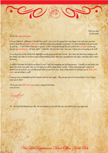 Load image into Gallery viewer, Not So Personalised Santa Letter and Extras