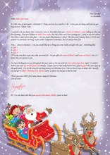 Load image into Gallery viewer, Personalised Santa Letter and Extras - Ideal for PS5 and Xbox Gamers
