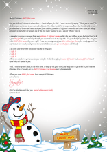 Load image into Gallery viewer, Personalised Santa Letter and Extras - Thanks For Your Letter