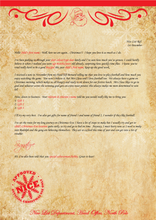 Load image into Gallery viewer, Personalised Santa Letter and Extras - Ideal for Football Fans