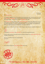 Load image into Gallery viewer, Personalised Santa Letter and Extras - Youtube Themed
