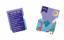 Load image into Gallery viewer, Elf Town Treats Folder with North Pole Penny