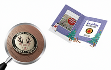 Load image into Gallery viewer, Elf Town Treats Folder with North Pole Penny