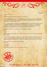 Load image into Gallery viewer, Personalised Santa Letter and Extras - Ideal for Minecraft Fans