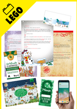 Load image into Gallery viewer, Personalised Santa Letter and Extras - Santa Loves Lego