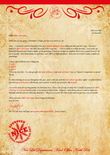 Load image into Gallery viewer, Personalised Santa Letter and Extras - Santa Loves Lego