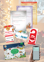 Load image into Gallery viewer, Personalised Santa Letter and Extras - Santa loves a Movie Night
