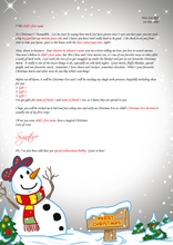 Load image into Gallery viewer, Personalised Santa Letter and Extras - Santa loves a Movie Night

