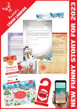 Load image into Gallery viewer, Personalised Santa Letter and Extras - Rudolphs Crash Landing
