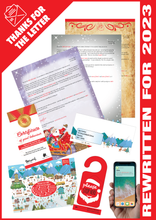 Load image into Gallery viewer, Personalised Santa Letter and Extras - Thanks For Your Letter
