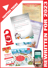 Load image into Gallery viewer, Personalised Santa Letter and Extras - Youtube Themed
