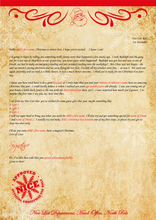 Load image into Gallery viewer, Personalised Santa Letter and Extras - Rudolphs Crash Landing
