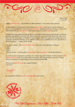 Load image into Gallery viewer, Personalised Santa Letter and Extras - Ideal for Football Fans
