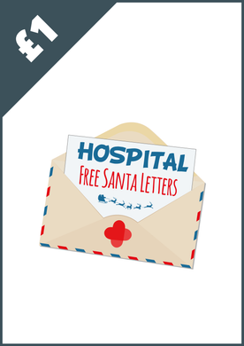 Donate £1 - Free Santa Letters for Children in Hospital