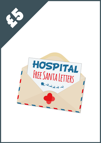 Donate £5 - Free Santa Letters for Children in Hospital