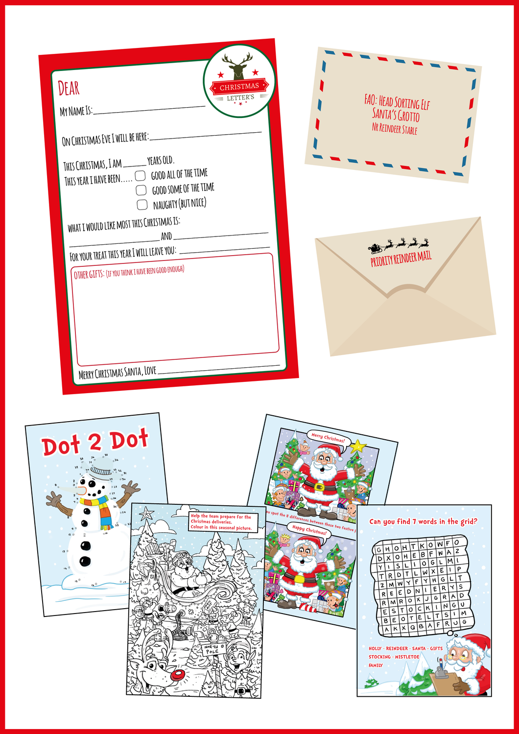 'Dear Santa' Ultimate Christmas Wish List