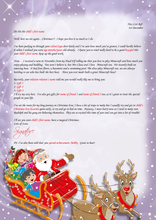 Load image into Gallery viewer, Personalised Santa Letter and Extras - Ideal for Minecraft Fans

