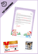 Load image into Gallery viewer, Baby&#39;s 1st Santa Letter with Extras
